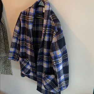 Aritzia Wilfred Free Plaid jacket